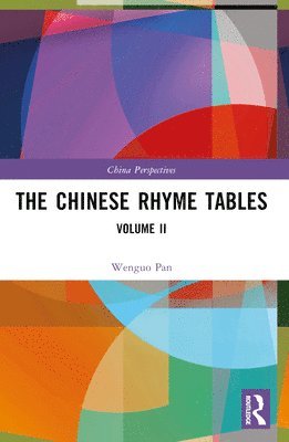 bokomslag The Chinese Rhyme Tables