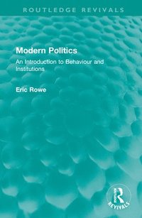 bokomslag Modern Politics