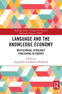 bokomslag Language and the Knowledge Economy