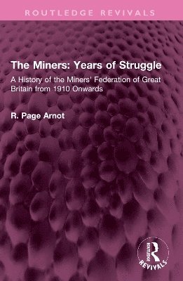 bokomslag Miners: Years of Struggle
