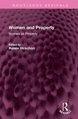 bokomslag Women and Property