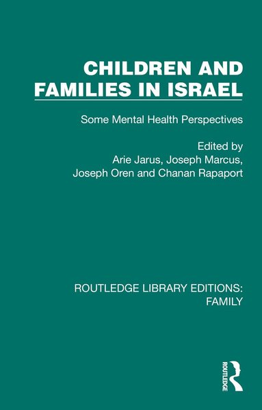 bokomslag Children and Families in Israel