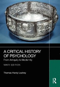bokomslag A Critical History of Psychology