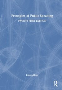 bokomslag Principles of Public Speaking