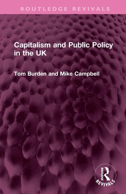 bokomslag Capitalism and Public Policy in the UK
