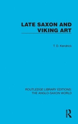 bokomslag Late Saxon and Viking Art