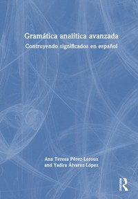 bokomslag Gramtica analtica avanzada