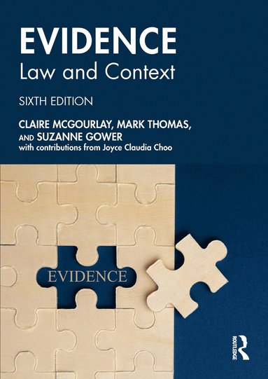 bokomslag Evidence: Law and Context