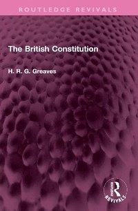 bokomslag British Constitution