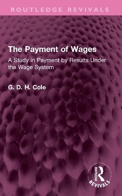 bokomslag Payment of Wages