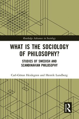 bokomslag What is the Sociology of Philosophy?