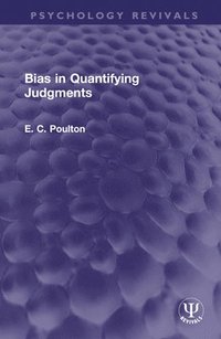 bokomslag Bias in Quantifying Judgments