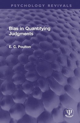 Bias in Quantifying Judgments 1