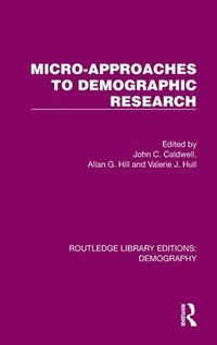 bokomslag Micro-Approaches to Demographic Research