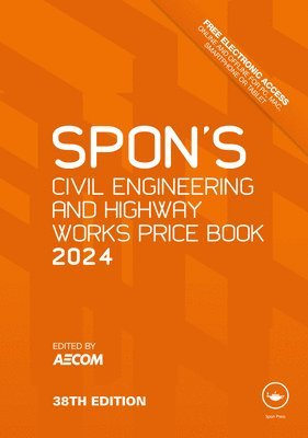 bokomslag Spon's Civil Engineering and Highway Works Price Book 2024