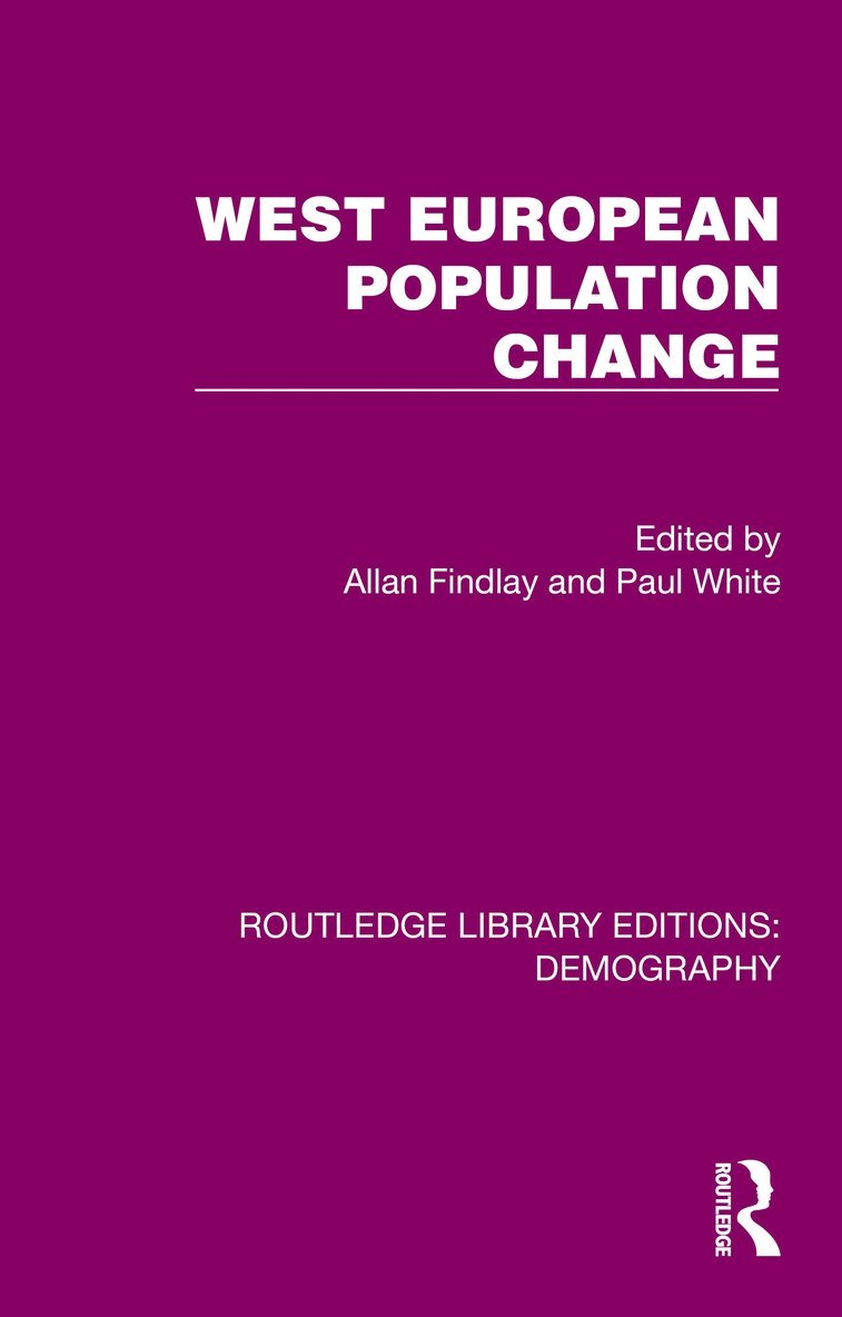 Allan Findlay, Paul White - West European Population Change, Inbunden