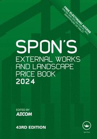 bokomslag Spon's External Works and Landscape Price Book 2024