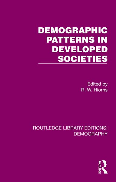 bokomslag Demographic Patterns in Developed Societies