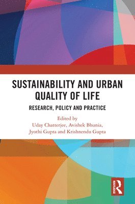 bokomslag Sustainability and Urban Quality of Life