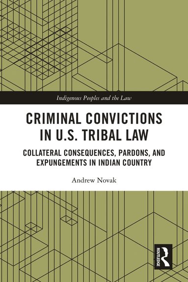 bokomslag Criminal Convictions in U.S. Tribal Law