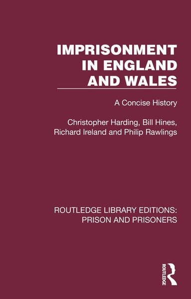 bokomslag Imprisonment in England and Wales