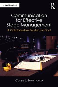 bokomslag Communication for Effective Stage Management