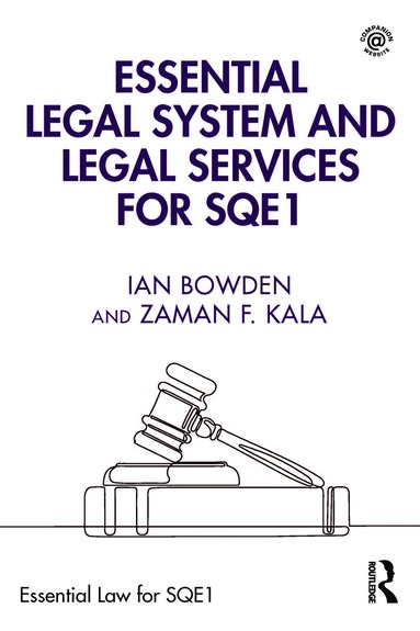 bokomslag Essential Legal System and Legal Services for SQE1