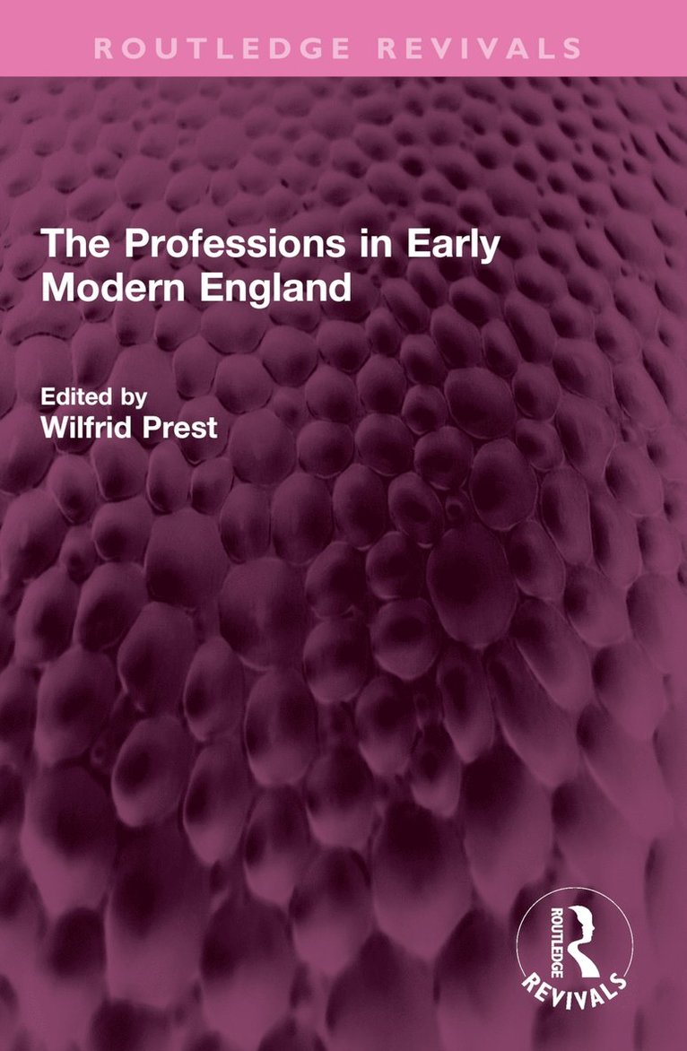 Professions in Early Modern England