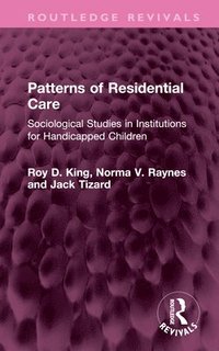 bokomslag Patterns of Residential Care