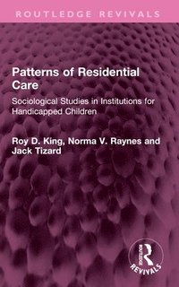 bokomslag Patterns of Residential Care