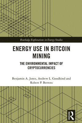 bokomslag Energy Use in Bitcoin Mining