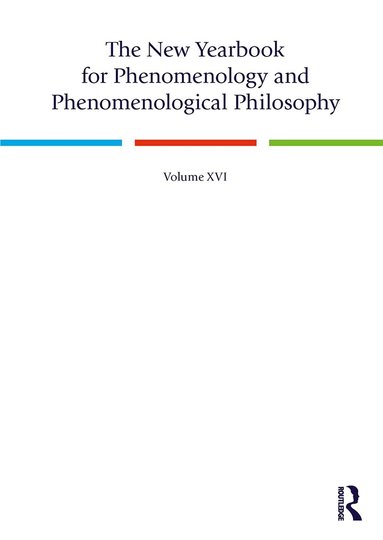 Rodney K.B. Parker, Ignacio Quepons - New Yearbook for Phenomenology and Phenomenological Philosophy, Häftad