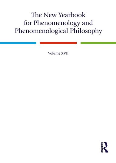 Timothy Burns, Thomas Szanto, Alessandro Salice, Maxime Doyon, Augustin Dumont - New Yearbook for Phenomenology and Phenomenological Philosophy, Häftad