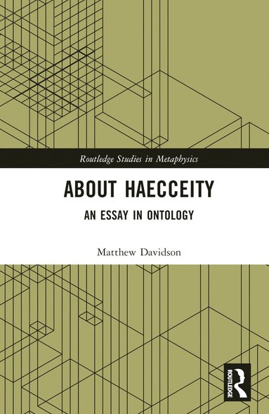 bokomslag About Haecceity