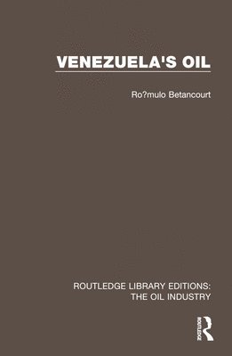 bokomslag Venezuela's Oil