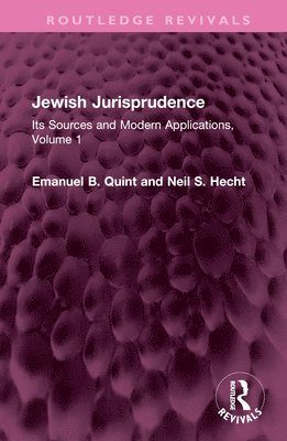 Jewish Jurisprudence 1