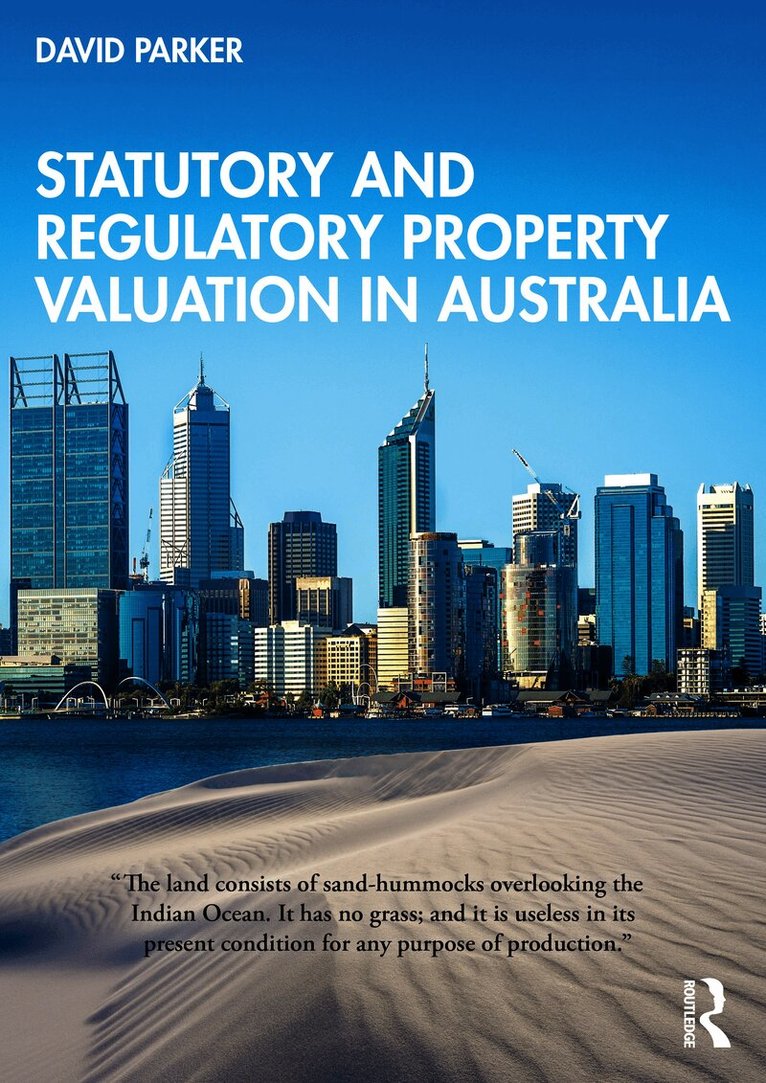 Statutory and Regulatory Property Valuation in Australia