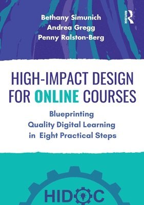 bokomslag High-Impact Design for Online Courses