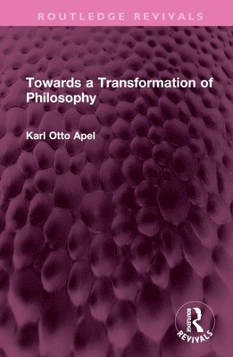Towards a Transformation of Philosophy 1