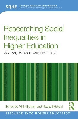 Researching Social Inequalities in Higher Education 1