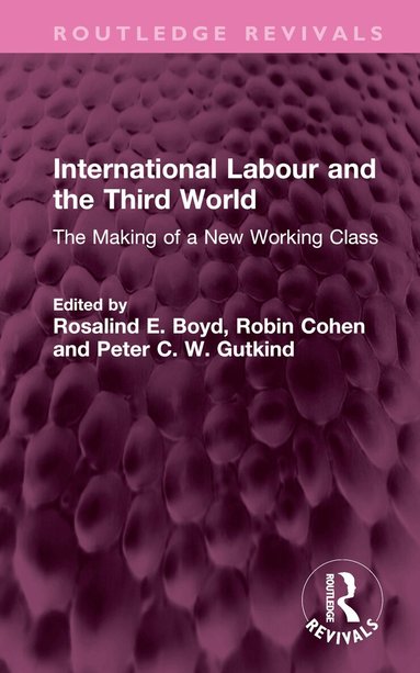 Rosalind E. Boyd, Robin Cohen, Peter C. W. Gutkind - International Labour and the Third World, Inbunden