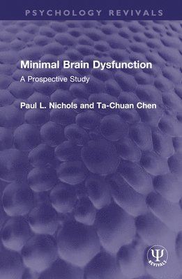 Minimal Brain Dysfunction 1