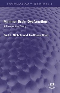 bokomslag Minimal Brain Dysfunction