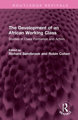 The Development of an African Working Class 1