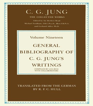 C.G. Jung - General Bibliography of C.G. Jung's Writings, Inbunden