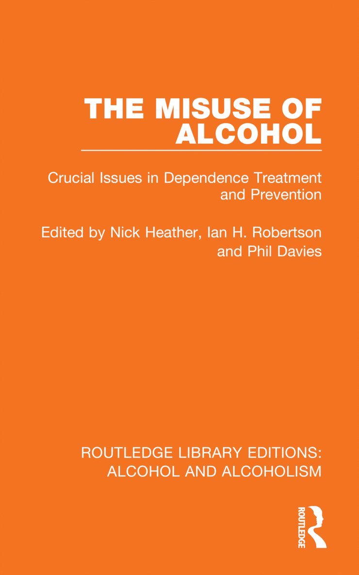 Nick Heather, Ian H. Robertson, Phil Davies - Misuse of Alcohol, Häftad