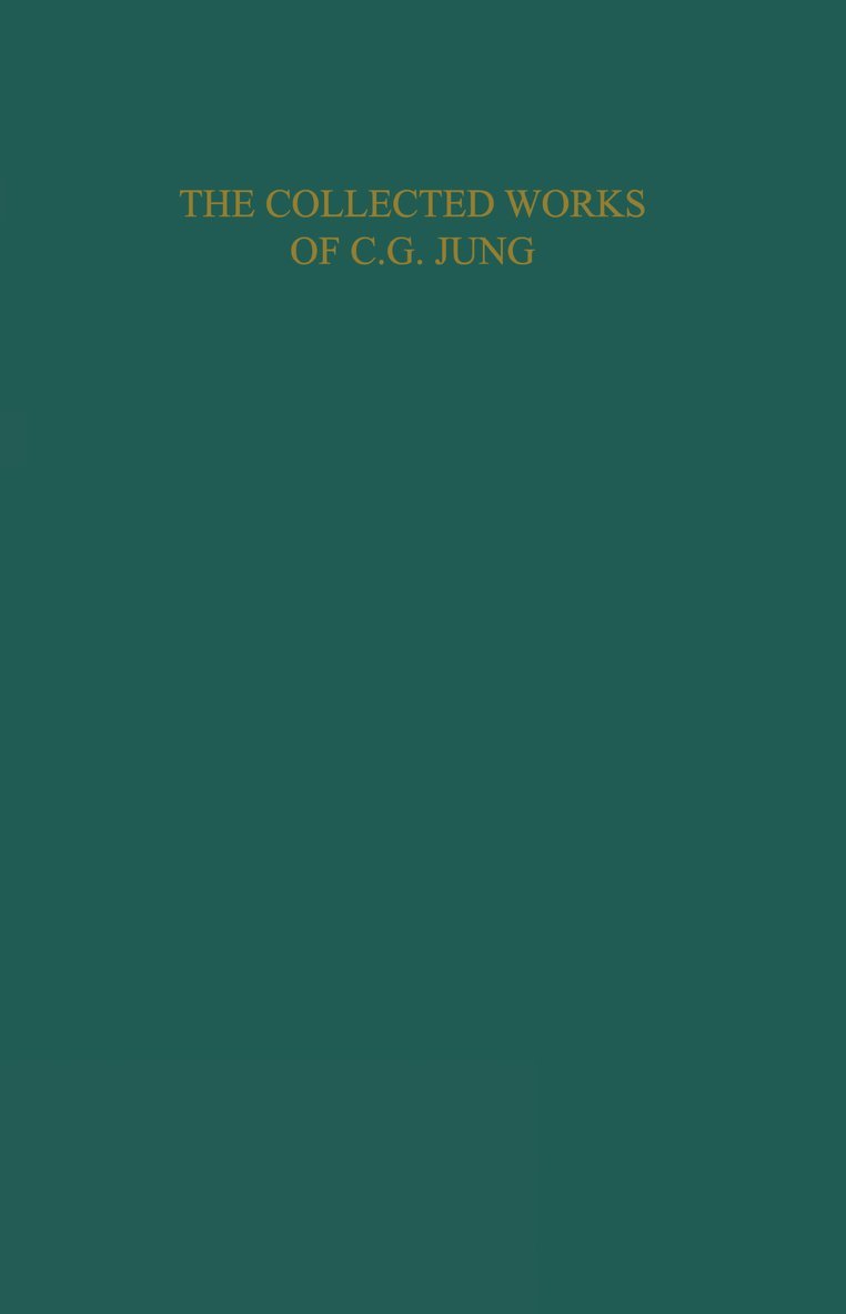 C. G. Jung, Gerhard Adler, Michael Fordham, Herbert Read - Structure and Dynamics of the Psyche, Inbunden