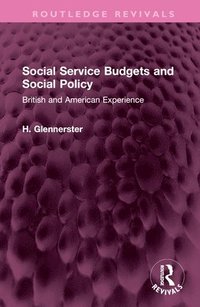 bokomslag Social Service Budgets and Social Policy