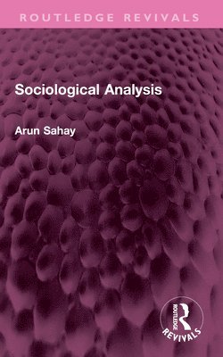 bokomslag Sociological Analysis