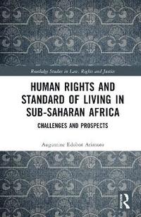 bokomslag Human Rights and Standard of Living in Sub-Saharan Africa